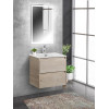 BelBagno Тумба с раковиной Kraft 50 подвесная Rovere Galifax Bianco