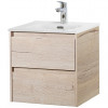 BelBagno Тумба с раковиной Kraft 50 подвесная Rovere Galifax Bianco