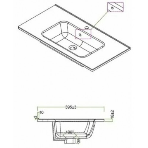 BelBagno Тумба с раковиной Kraft 39 70 напольная  Rovere Tabacco
