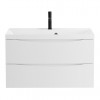 BelBagno Тумба с раковиной Marino 80 подвесная Bianco Opaco
