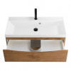 BelBagno Тумба с раковиной Marino 80 подвесная Rovere Nature
