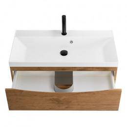BelBagno Тумба с раковиной Marino 80 подвесная Rovere Nature