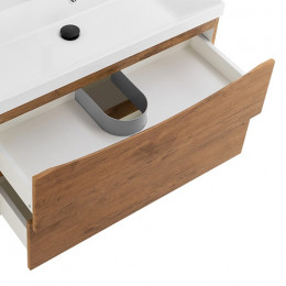 BelBagno Тумба с раковиной Marino 80 подвесная Rovere Nature