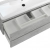 BelBagno Тумба с раковиной Albano 120 подвесная Cemento Verona Grigio