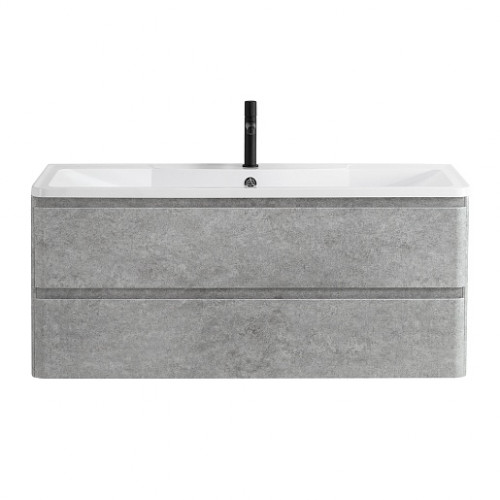 BelBagno Тумба с раковиной Albano 120 подвесная Cemento Verona Grigio