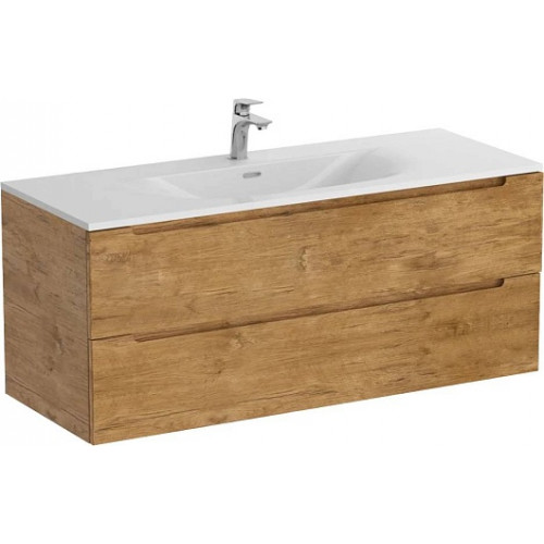 BelBagno Тумба с раковиной Etna 120 подвесная Rovere Nature с раковиной BB-8099-120