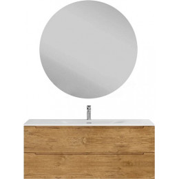 BelBagno Тумба с раковиной Etna 120 подвесная Rovere Nature с раковиной BB-8099-120