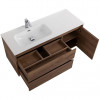 BelBagno Тумба с раковиной Kraft 100 L подвесная Rovere Tabacco