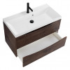 BelBagno Тумба с раковиной Marino 80 подвесная Rovere Moro