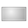 BelBagno Зеркало SPC-KRAFT-1400-800-LED-TCH-WARM-NERO