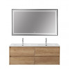 BelBagno Зеркало SPC-KRAFT-1400-800-LED-TCH-WARM-NERO