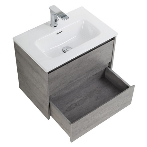 BelBagno Тумба с раковиной Kraft 39 70 подвесная Cemento Grigio