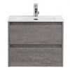 BelBagno Тумба с раковиной Kraft 39 70 подвесная Cemento Grigio