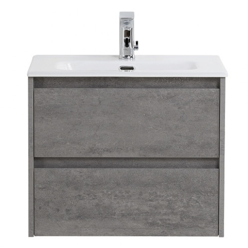 BelBagno Тумба с раковиной Kraft 39 70 подвесная Cemento Grigio