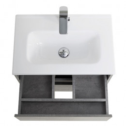 BelBagno Тумба с раковиной Kraft 39 70 подвесная Cemento Grigio
