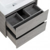 BelBagno Тумба с раковиной Kraft 39 70 подвесная Cemento Grigio