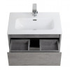 BelBagno Тумба с раковиной Kraft 39 70 подвесная Cemento Grigio