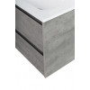 BelBagno Тумба с раковиной Kraft 39 70 подвесная Cemento Grigio