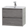 BelBagno Тумба с раковиной Kraft 39 70 подвесная Cemento Grigio