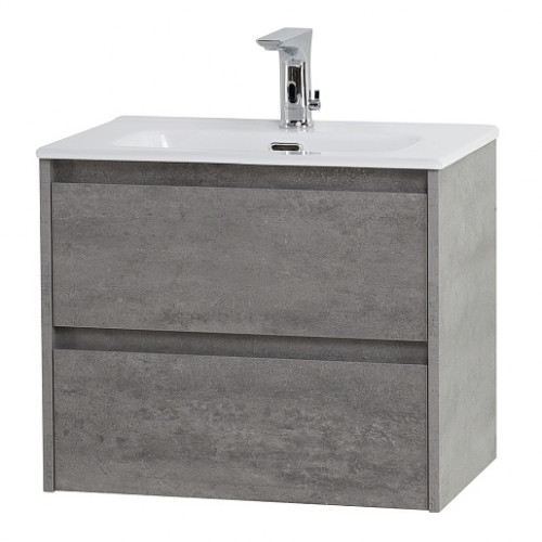 BelBagno Тумба с раковиной Kraft 39 70 подвесная Cemento Grigio