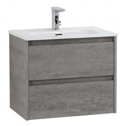 BelBagno Тумба с раковиной Kraft 39 70 подвесная Cemento Grigio
