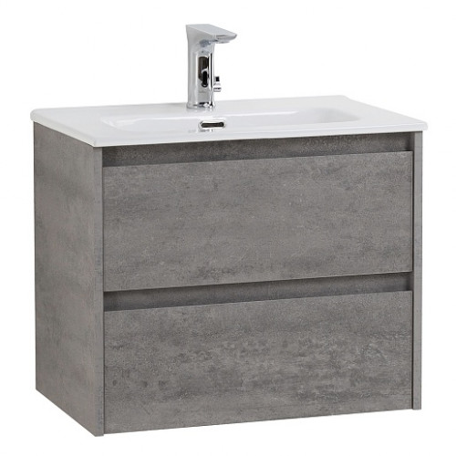 BelBagno Тумба с раковиной Kraft 39 70 подвесная Cemento Grigio