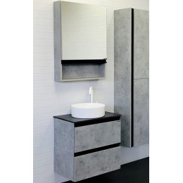 Comforty Мебель для ванной Эдинбург 60 2 9111 подвесная бетон светлый