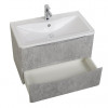 BelBagno Тумба с раковиной Acqua 100 подвесная Cemento Verona Grigio