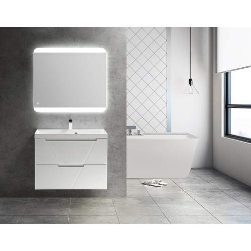 BelBagno Тумба с раковиной Vittoria 70 подвесная Bianco Lucido