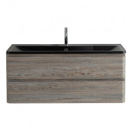 BelBagno Мебель для ванной Albano 120 подвесная Pino Scania с раковиной BB1200/455-LV-ART-ALR-NERO