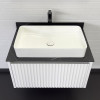 Comforty Мебель для ванной Марсель 75 подвесная белая матовая