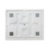 BelBagno Мебель для ванной Albano 120 подвесная Rovere Vintage Bianco с раковиной BB1200/455-LV-ART-ALR-NERO