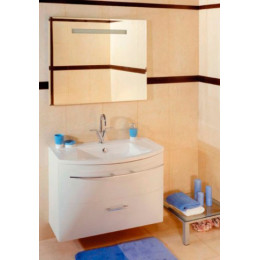 De Aqua Мебель для ванной Лонг 90, зеркало Экстра EXT 90 F