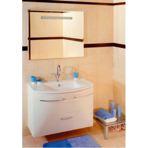 De Aqua Мебель для ванной Лонг 90, зеркало Экстра EXT 90 F