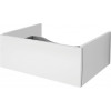 Dreja Тумба с раковиной Box Line 120 подвесная белая