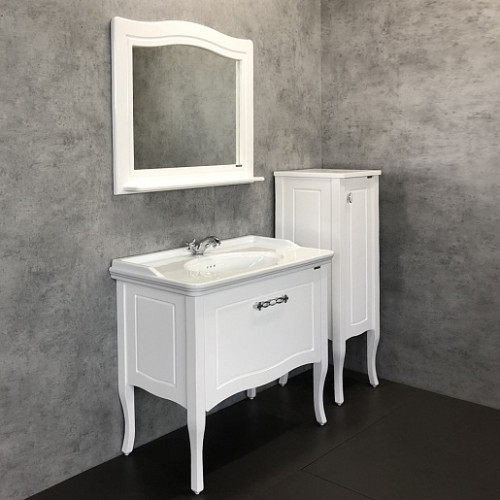 Comforty Зеркало Павия 100 белое