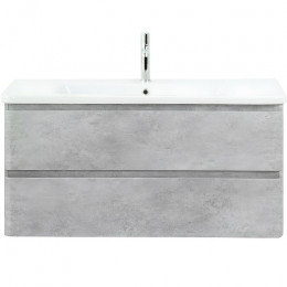 BelBagno Тумба с раковиной Albano-Cer 105 подвесная Cemento Verona Grigio