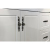 Comforty Тумба с раковиной Севилья 100 слоновая кость