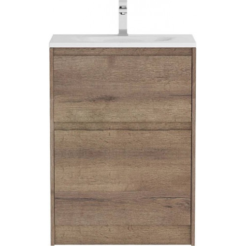 BelBagno Тумба с раковиной Kraft 60 напольная Rovere Tabacco с раковиной BB-8099-3-60