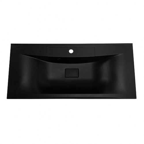 BelBagno Мебель для ванной Marino 100 подвесная Crema Opaco с раковиной BB1000/445-LV-ART-PR-NERO