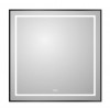 BelBagno Зеркало SPC-KRAFT-900-800-LED-TCH-WARM-NERO