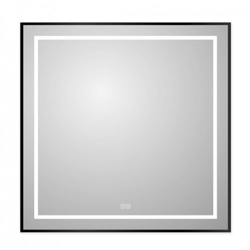 BelBagno Зеркало SPC-KRAFT-900-800-LED-TCH-WARM-NERO