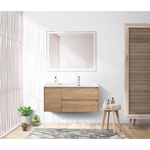 BelBagno Мебель для ванной Kraft 100 R подвесная Rovere Nebrasca Nature