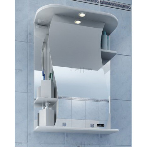 СанТа Зеркальный шкаф Лира 55 свет