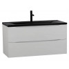 BelBagno Мебель для ванной Marino 100 Bianco Opaco с раковиной BB1000/445-LV-ART-PR-NERO