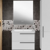 ASB-Mebel Мебель для ванной Тида 80 подвесная белая