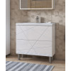 Vigo Тумба с раковиной Geometry 2-700 белая