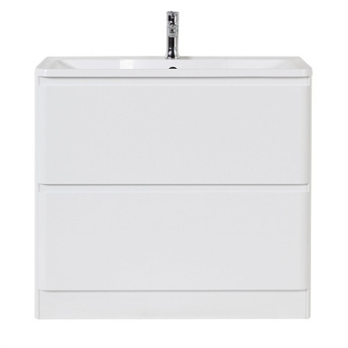 BelBagno Тумба с раковиной Albano 80 напольная Bianco Lucido