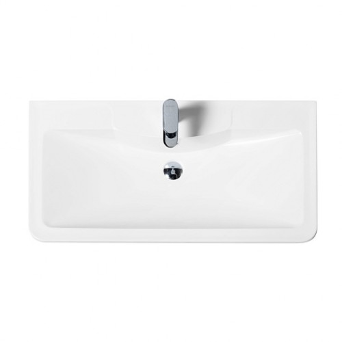 BelBagno Тумба с раковиной Albano 80 напольная Bianco Lucido