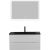 BelBagno Тумба с раковиной Marino 100 подвесная Bianco Lucido с раковиной BB1000/445-LV-ART-PR-NERO